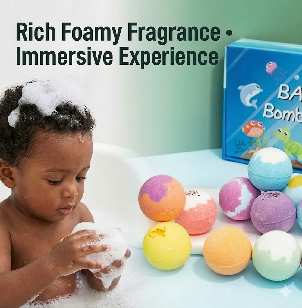 Elyzant® Bath Bombs for Kids