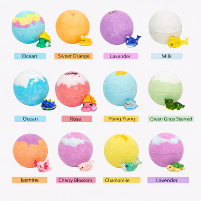 Elyzant® Bath Bombs for Kids
