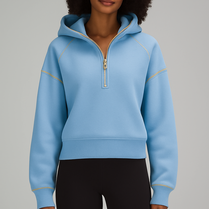 LONG SLEEVE HOODIE SWEATSHIRT