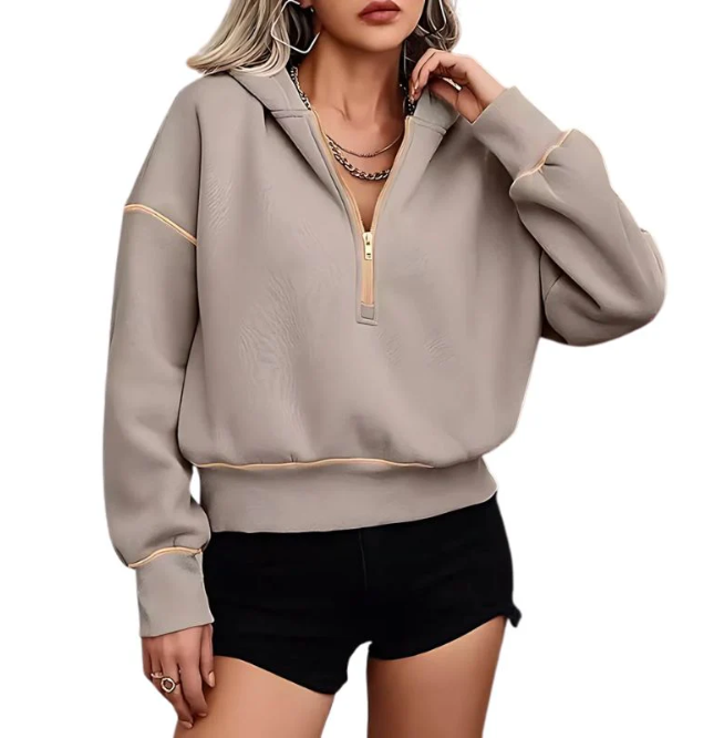 LONG SLEEVE HOODIE SWEATSHIRT