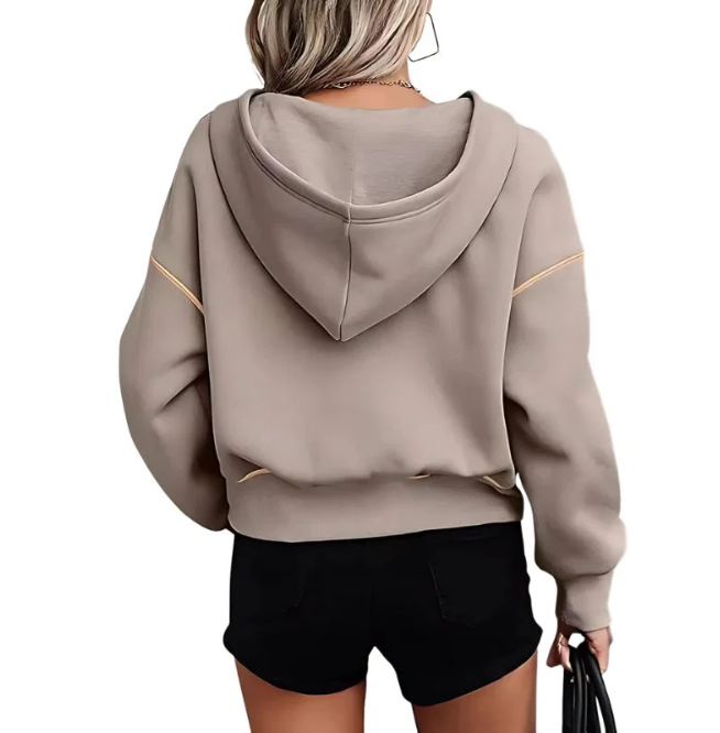 LONG SLEEVE HOODIE SWEATSHIRT